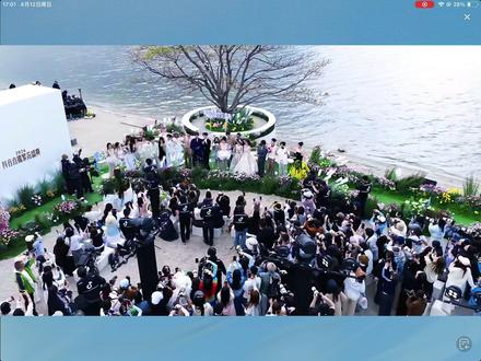 抖音直播繁花盛典所有主播合影走秀cut#抖音直播繁花盛典