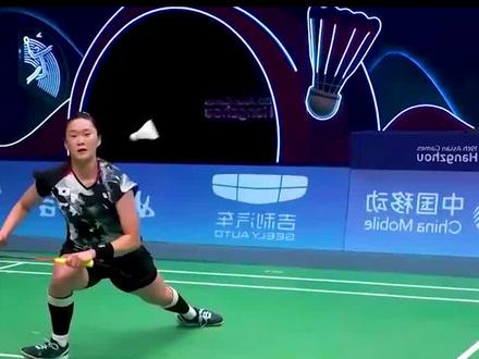 真解气!模仿何冰娇输球表情的韩国选手被打趴 陈雨菲替何冰娇复仇成功 韩国金佳恩被打脸来的可真快#陈雨菲 #杭州亚运会羽毛球 #杭州亚运会羽毛球赛况 #比赛现场 #亚运会