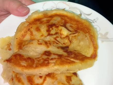 今日做的土豆饼,小到登登大到孩子爸都说好吃#土豆的神仙吃法