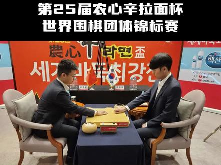 农心杯谢尔豪连胜止步
申真谞为韩国队赢得首胜#谢尔豪 #弈城围棋网