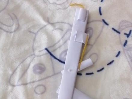 看看我用没用的a4纸做的武器