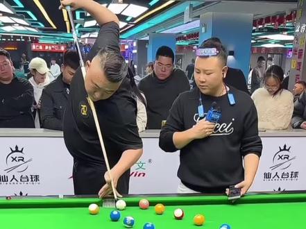 花枪王仙人地摊合集#花枪王佟璐 #仙人台球 #地摊台球玩法