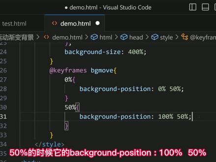 纯CSS就可以做出简单好看的运动背景效果~#前端 #技术分享 #web前端 #网页设计 #html