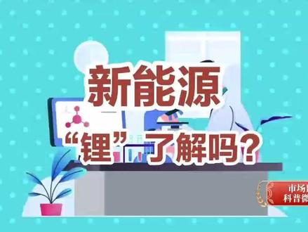 2025市场监管科普微视频
——新能源“锂”了解吗?