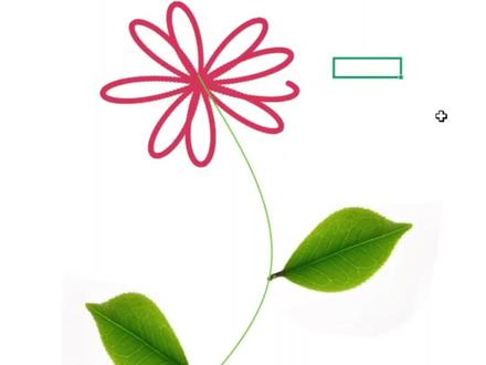 Excel制作小红花 #办公技巧 #excel技巧 #wps #excel小红花 #送你一朵小红花