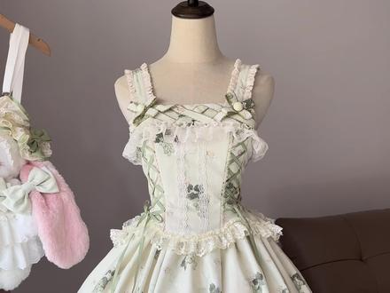 田园猫的JSK讲解来啦 这个系列,每款都会挨个挨个讲解的,直到等我的种草姬出图哒!#又到穿裙子的季节了 #lo裙安利 #讲解 #吃我一波lolita安利