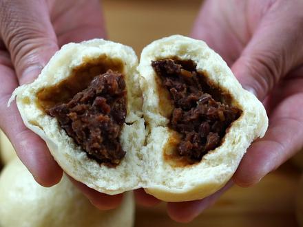 自制豆沙包、豆沙馅|吃起来带颗粒那种,暄软好吃!老爸的食光 #中式面点 #豆沙包 #家庭美食