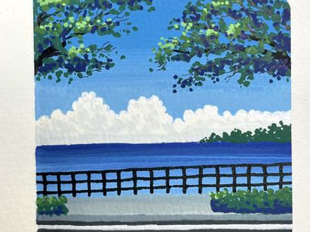 一分钟如何画出治愈系河边风景? 新手教程,零基础也能轻松学会!
#跟着抖音学画画 #治愈系风景 #恩米丙烯马克笔 #绘画教程 #零基础学画画