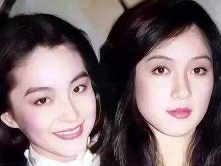 林青霞与施懿的合影#明星#我要上热门