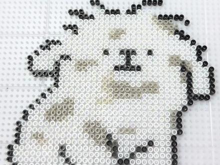 拼评论区拼豆图第三天#拼豆 #拼豆过程 #长视频