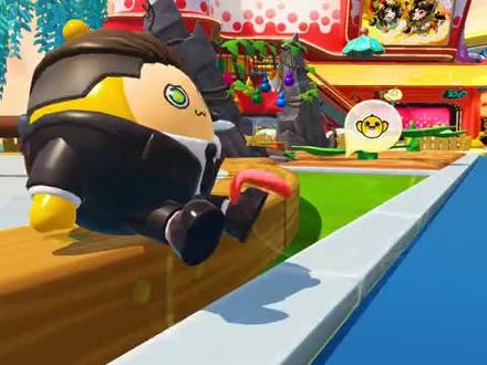 蛋仔派对:Ai山海经版躲藏点?合成兽躲进戴夫家中,