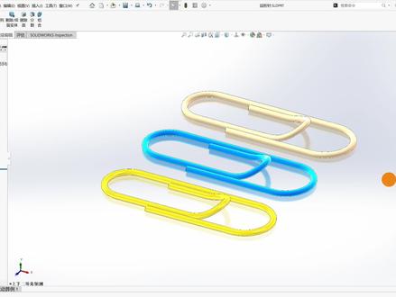 solidworks回形针绘制建模,solidworks投影曲线,3D草图转换实体引用练习教学,solidworks圆形轮廓扫描练习教程,soliworks艺术品工艺品建模练习图。sw新手小白非标设计练习模型零基础入门教学。#solidworks教学 #solidworks #solidworks教学 #solidworks机械设计 #我要上热门 @DOU+小助手 SolidWorks小白