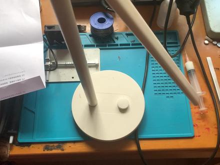 这台米家台灯又是固件丢失搞的不亮了 而且这种固件丢失的十有八九都是无线模块损坏导致的!