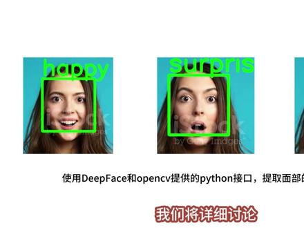 基于DeepFace和opencv,分析视频中的人物面部表情
#人工智能 #深度学习 #计算机视觉 #人脸识别 #opencv