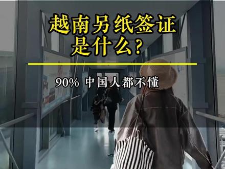 越南另纸签证全攻略,入境必看!#另纸签证#入境攻略#签证办理#签证避坑#出入境须知