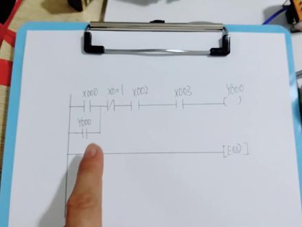 PLC接线实物图讲解,从程序到电气输出是如何实现的?