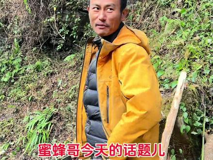 蜜蜂哥今天的话题儿童不宜🔞#荒野求生#老六荒野 #张家界七星山骆驼杯 #张家界七星山