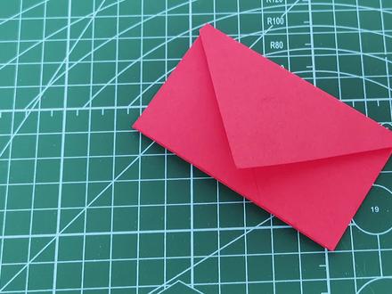 一张纸折个可爱的信封,孩子太喜欢了,快动手做一个吧! #折纸 #手工 #亲子手工 #解压