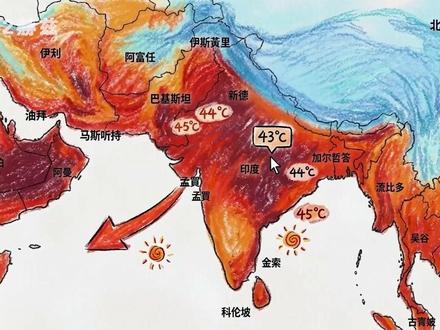 体感60℃夺命来袭,14亿印度人正坠入高温死局! #全球创作者计划 #零基础看懂全球 #印度高温