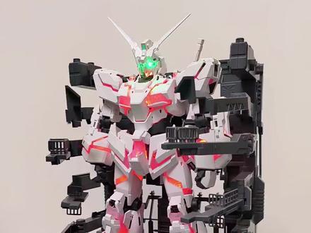 【模型分享】supa第二批mgex独角兽,这次表现不错,干净利落,修复了很多地方#拼装模型#胶佬#高达模型#高达模型制作
