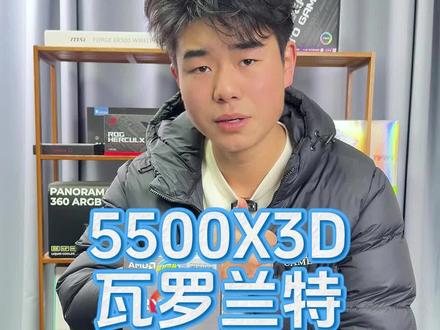 5500x3D首发测评来啦!拳打146,脚踢96x,搭配d4内存,爽到飞起#amd #组装电脑 #电脑diy #郑州 #diy磊子