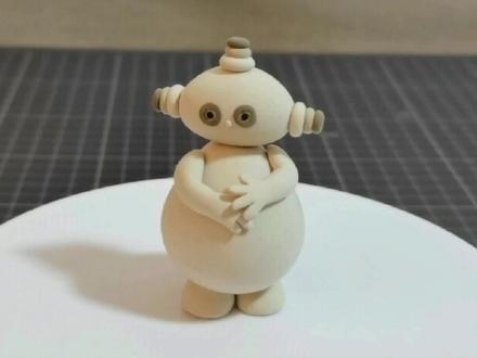 飘伊粘土——玛卡巴卡(花园宝宝) #超轻粘土手工