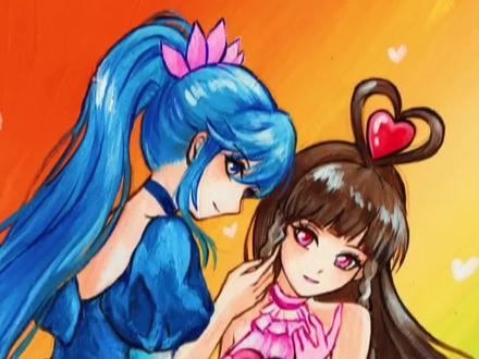 妈妈画的叶罗丽闺蜜VS我画的叶罗丽闺蜜,这真不是塑料姐妹花吗🤔#手绘 #画画 #叶罗丽精灵梦