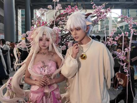 在漫展传话给下一个人 #CP32 #带着抖音逛漫展 #老奶奶转方向盘