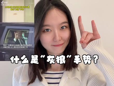 #德语 #海外生活 #德国 #抖音小助手
“灰狼”手势的含义