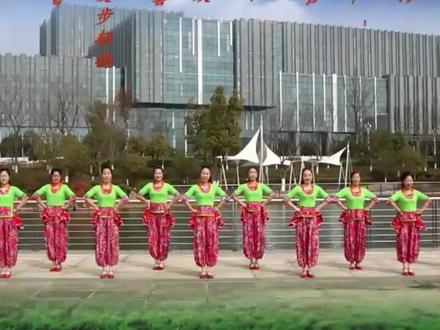《福门开好运来》编舞:花与影 习舞:南京漫步轻扬广场舞队#广场舞 #爱舞蹈爱生活