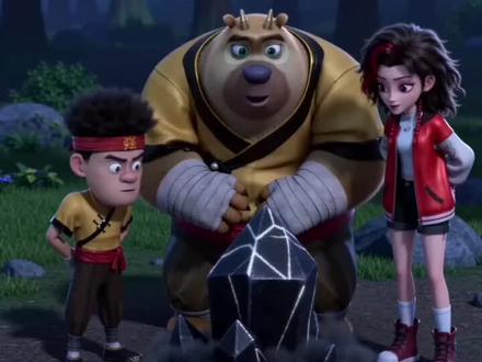 这…这是什么😰#动画 #熊大 #熊出没 #少羽