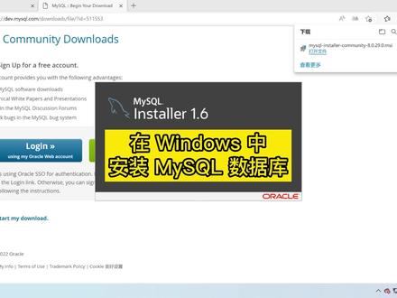 在 Windows 中安装 MySQL #mysql数据库