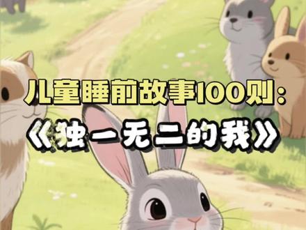 儿童睡前故事100则《独一无二的我》#儿童睡前故事 #儿童故事 #亲子教育 #育儿故事 #幼儿启蒙教育