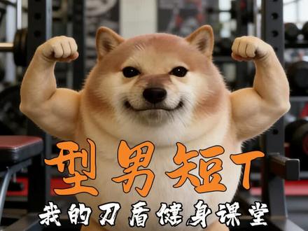 练的可以一般,穿的必须帅!#短袖t恤 #男生穿搭 #健身穿搭 #我的刀盾 #夏季穿搭
