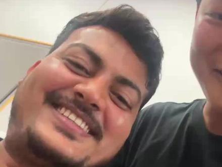 约了印度客户喝酒 喝多了让他唱印度神曲#印度神曲