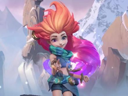 英雄人物志——暮光星灵佐伊#lol手游花火绽春 #lol手游佐伊