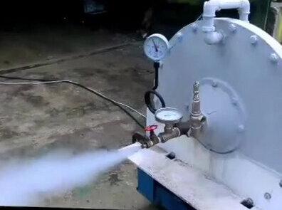 不用锅炉不用火产生蒸汽#空化加热泵 #空化泵