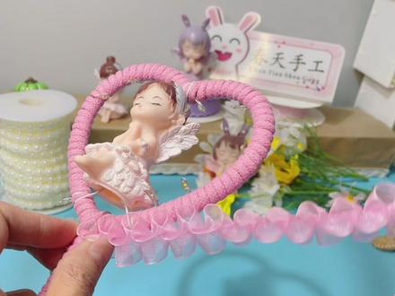 贝拉魔法棒教程来啰!#魔法棒手工 #公主梦少女心