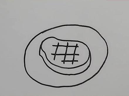 牛排超级好吃,牛排简笔画#兴趣才艺 #零基础学画画 #简笔画 #抖音看见音乐 @抖音青少年