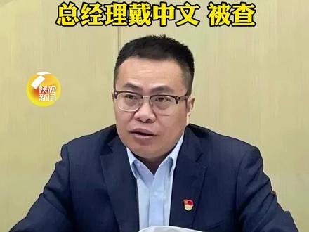 涉嫌严重违纪违法 中储粮集团西安分公司党委书记、总经理戴中文被查