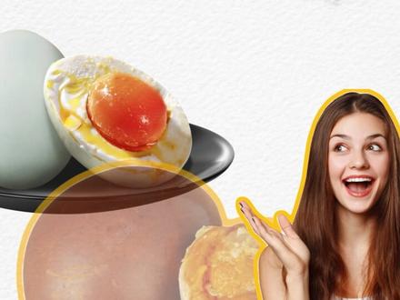 为啥咸鸭蛋里有油,蟹黄有油,虾膏也有油,是科技还是狠活? #美食 #科普 #咸鸭蛋 #抖音精选