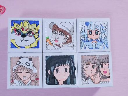 狗头大作战:集美们快来认领你的头像吧,自制粉丝头像戳戳乐盲盒