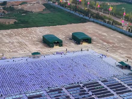 以纳入吉尼斯记录的绝美烟花,祈愿世界和平! #无人机表演 #烟火人间 #烟花 #追光的日子