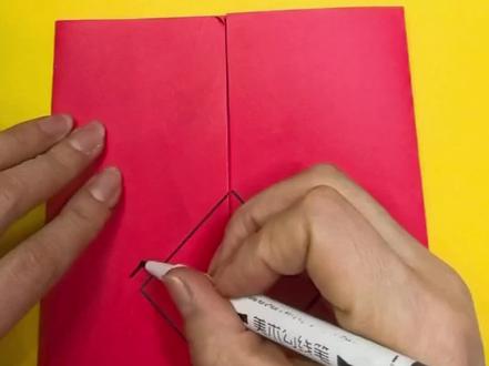 一起来制作简单的新年贺卡吧!#简笔画 #新年贺卡 #2026一学就会系列 #零基础学画画 #零基础学画画