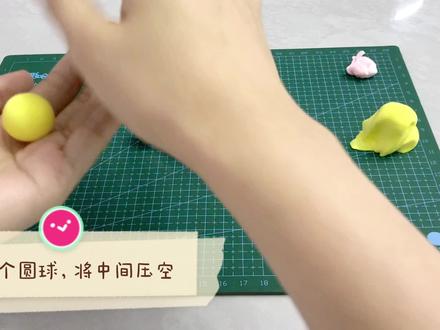 去海边度假🏖️,总有带上我们的遮阳帽,又美又实用 #超轻粘土手工 #手工diy #手工制作 #手工 #diy #粘土手工