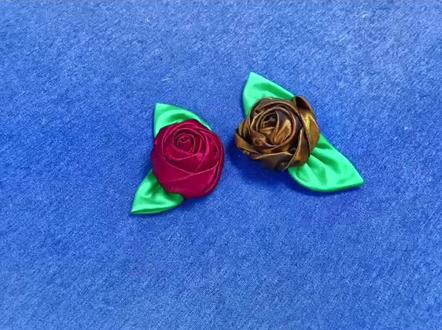 手工布艺玫瑰花制作教程,适合母亲节送给妈妈也可以用在窗帘平幔上!#布艺玫瑰花 #母亲节礼物 #窗帘#窗帘平幔