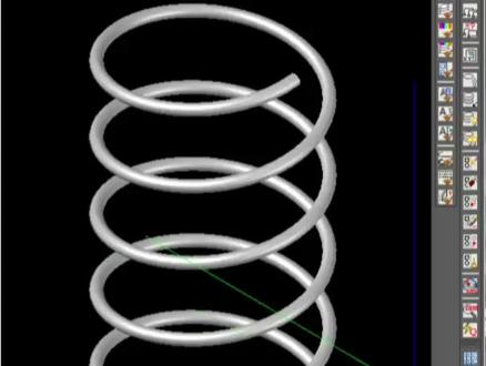 CAD画三维弹簧#cad教程 #cad讲堂#cad画图