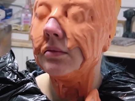 石膏脸模原理 #科普 #石膏翻模 #藻酸盐印模