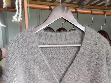 男士开衫毛衣钩织教程分享 大家认真的听一下,看一下我出过的详细教程!谢谢姐妹们♥️#毛衣钩织 #钩织教程 #我的手工作品