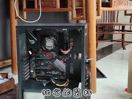 先马朱雀air,小白装机全过程#装机 #机箱 #先马机箱